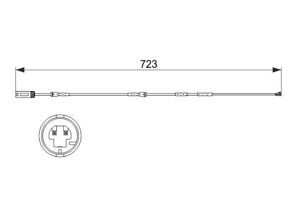 Brake Pad Wear Sensor [Fits: BMW]