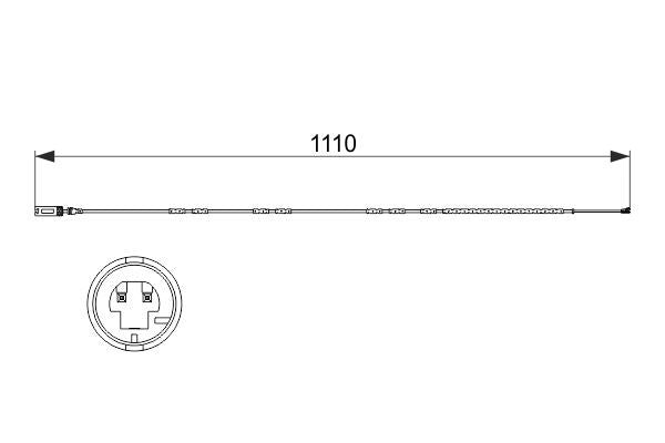 Brake Pad Wear Sensor [Fits: BMW]
