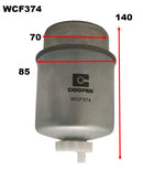 Wesfil Diesel Fuel Filter - WCF374 (Z1062)